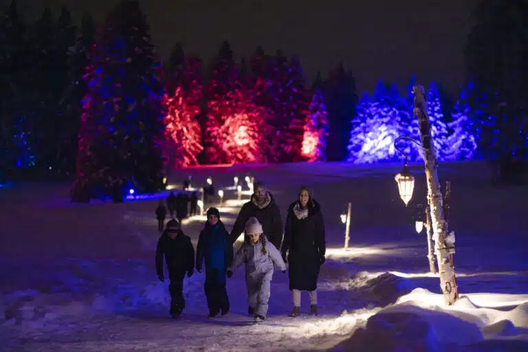 Chemin des Lanternes à Crans-Montana
