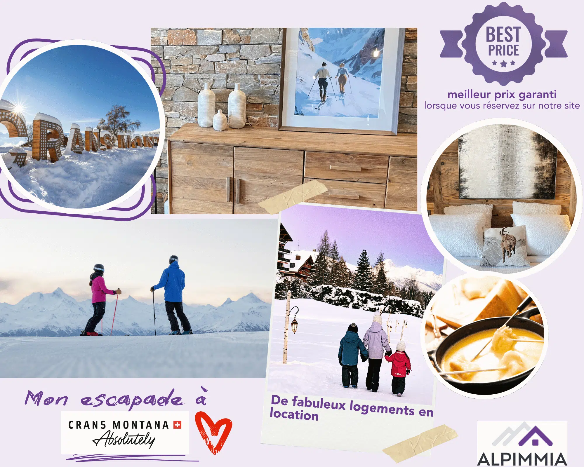 appartement a louer crans-montana