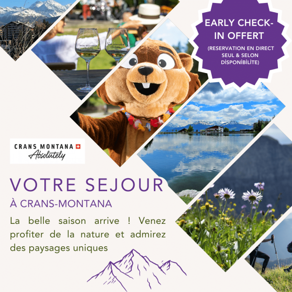 location Crans-Montana Valais