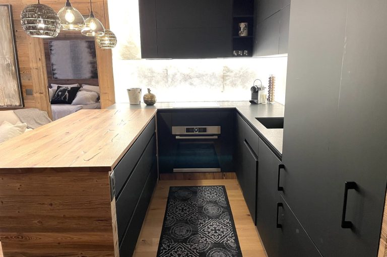 cuisine appartement montagne